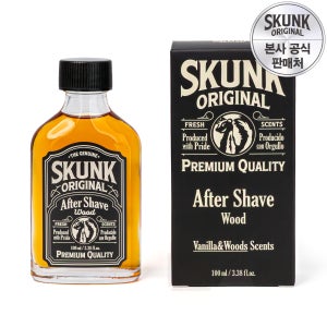 [N배송]스컹크 에프터쉐이브 바닐라우드향 남성스킨 면도 보습 (100ml & 300ml)