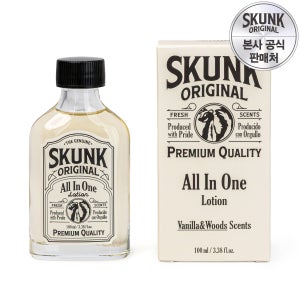 [N배송]스컹크 올인원 수분보습 바버샵로션 에센스 피부진정 에프터쉐이브 사계절용 100ml
