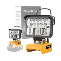 디월트 Dewalt 배터리 호환 작업등 밧데리 18v/20v 6종류 무선 USB 작업조명 손전등 LED 19W 27W 30W 34W