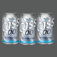 카스 맥주 무알콜 0.0 제로 대용량 355ml 2종 택1