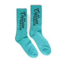 (해외) 카페인앤킬로스 애슬릿 삭스 스크립트 틸 Athlete Sock 2.0 Script Teal