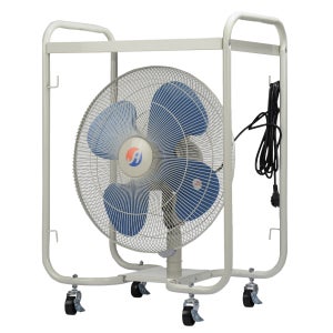 장안 공업용 대형선풍기 이동식 선반 18인치