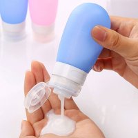 휴대용 실리콘 공병 튜브형 38ml 60ml 80ml 여행용 용기