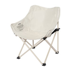 1+1 캠프빌리지 캠핑 의자 이지와이드 밀크팝 경량 체어 (보관가방포함) 아이보리