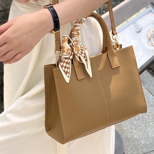 시티 토트백 여성 토고 가죽 데일리 디자이너 심플 핸드백