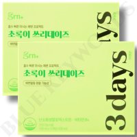 grn 흡수 빠른 마시는 쾌변 프로젝트 초록이 쓰리데이즈 100ml x 3개입 x 2박스 6일분 분홍이 초록이