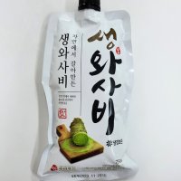 주비푸드 자연에서 갈아만든 생와사비 750g X 10개