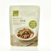 풀무원 밥친구 올가 제대로 차리는 한끼 돼지고기 장조림 우리집 요리 친정 엄마 반찬 200g