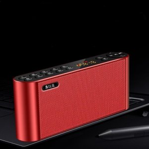 지안월드 Q8 미니멀 블루투스 홈데코 캠핑 낚시 자전거 MP3 FM 휴대용 효도라디오