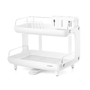 네이처닉 커브드 식기 건조대 2단 싱크대 설거지 그릇 접시 정리대