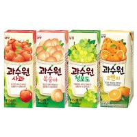 과수원/ 과일 주스 어린이 음료수 190ml X24개 팩음료