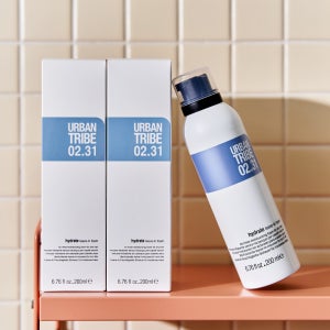 어반트라이브 하이드레이트 리브인폼 극손상모 노워시 트리트먼트 200ml + 200ml [2개 세트] 미용실 제품