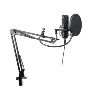 보컬 연습 스튜디오 유튜브 인터넷 방송용 USB전원 고감도 콘덴서 유선 마이크