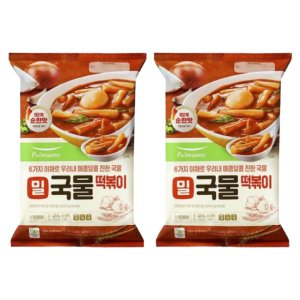 밀떡 떡볶이 캠핑밀키트 풀무원 423.5g 2개