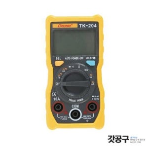 태광 디지털 멀티테스터기 TK-204 국산 DMM