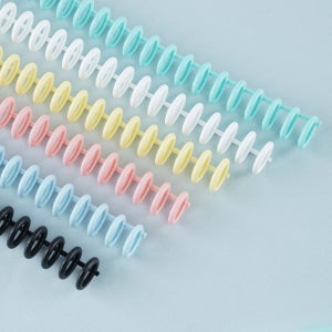카피어랜드 루즈링 12mm 다양한 색상 10개입 30공 루즈리프 바인더링 셀프제본