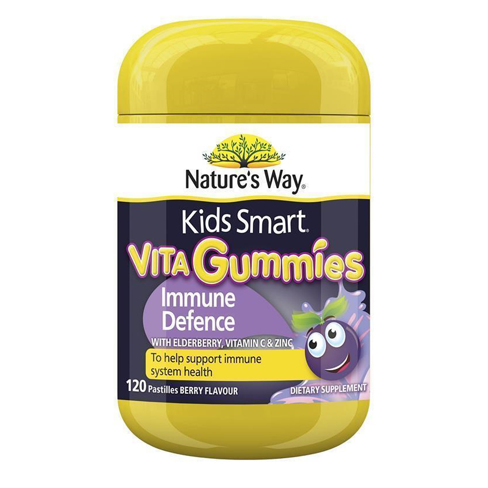 네이처스웨이 <b>키즈</b> 비타<b>구미</b> 어린이 <b>이뮨</b> 서포트 엘더베리 120<b>구미</b>