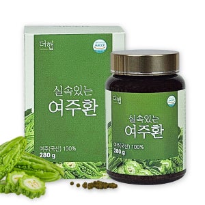 더햅 여주환 국산 건강환 저온건조 어린 미숙 여주정 여주알약 280g, 1개