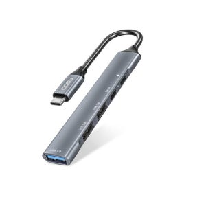 코시 PD충전 데이터전송 노트북 태블릿 스마트폰용 5포트 USB3.0 C타입 멀티 허브