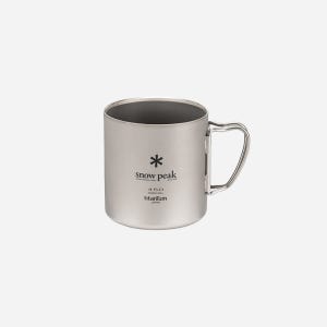 스노우피크 티탄더블머그450 (MG-153) 티타늄 컵
