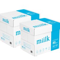 Miilk 밀크 A4용지 80g 5000매