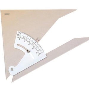 아톰 각도자 물매자 각도조절삼각자 30cm adjustable triangle