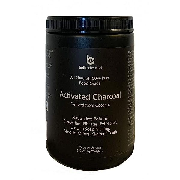 Large - Less-Mess Jar 코코넛 활성탄 <b>액티베이티드</b> <b>차콜</b> 파우더