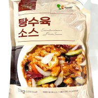 탕수육소스 2k 큰댁 대용량 영업용 식자재 데리야끼소스 냉면 중국음식 중화요리 소스공장