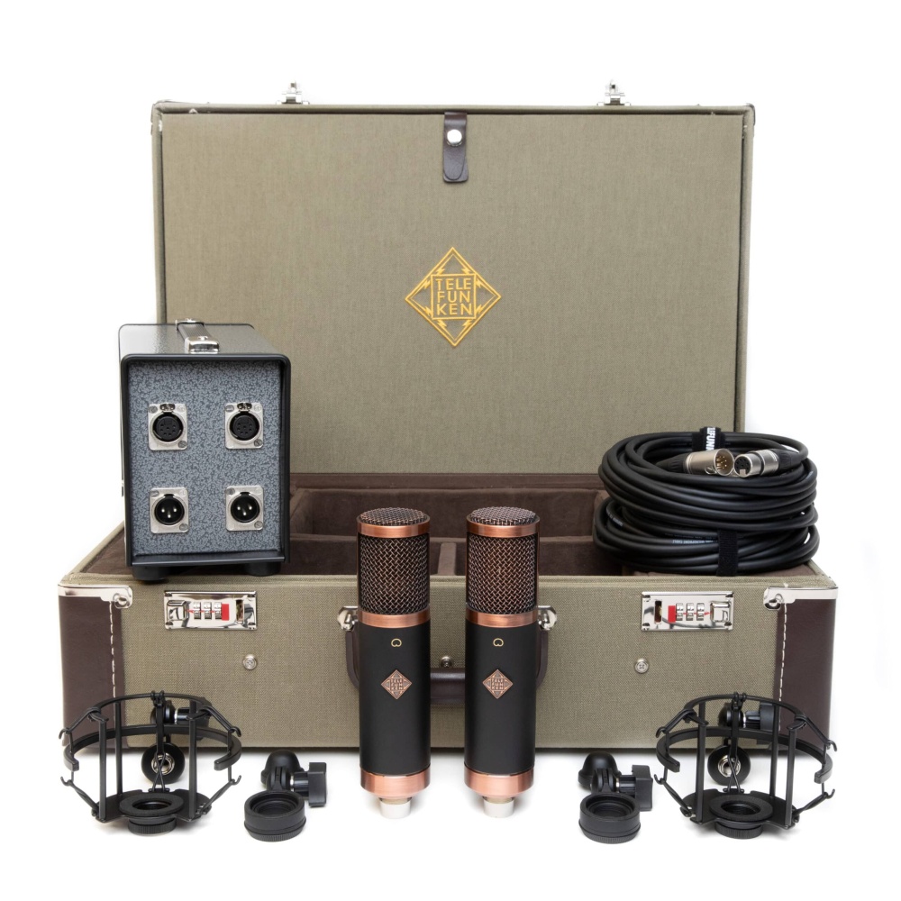 TELEFUNKEN TF29 스테레오 세트 텔레펑켄 진공관 콘덴서 마이크