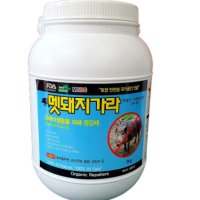 멧돼지가라 3kg 유해야생동물 피해 경감제 알갱이타입