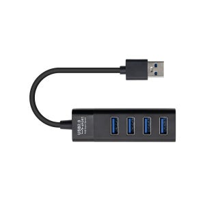 맥북허브 무전원 4포트 USB분배기 여러개 확장 연결 노트북허브 CTB025