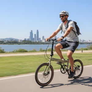 티티카카 플라이트 P10 HD 시마노 유압디스크,10단 접이식 미니벨로,무광블랙 LT10단