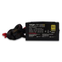 1200W pc 전원 공급 장치 모듈 마이닝 PC 110V 220V PSU 머신 게임 소스