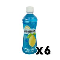 세븐 블루레몬에이드 페트음료 350ml x 6개