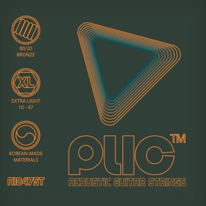 PLIC 플릭 스탠다드 통기타현 SET 통기타줄 어쿠스틱 스트링