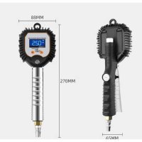 기압계 타이어 압력 게이지 공기압 주입기 디지털호스