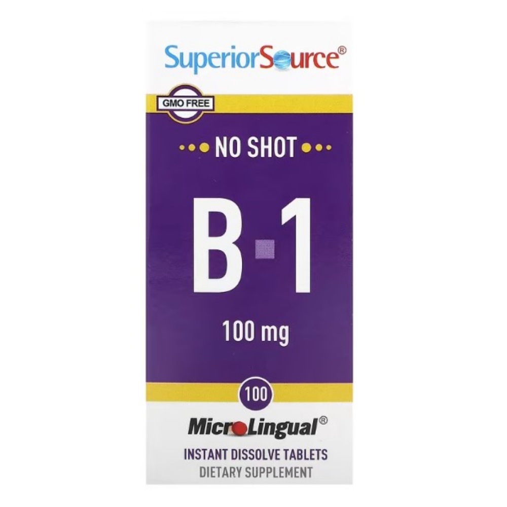 슈페리어소스 x <b>비타민 B1</b> 100 mg 100정