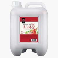 청정원 초고추장말통 멸치볶음 삼겹살 감칠맛 브로콜리 대용량 식당 14kg