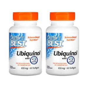 (아이허브) 닥터스베스트 2개X 유비퀴놀 카네카 QH 100mg 60소프트젤 해외직구