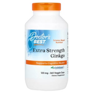 (아이허브) 닥터스베스트 엑스트라 스트렝스 징코 120mg 베지 캡슐 360정 해외직구