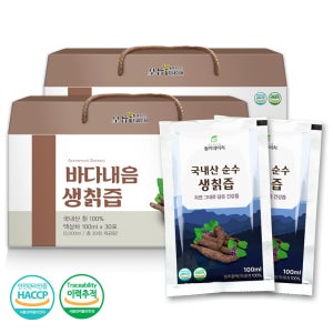 황지네이처 국내산 순수 생칡즙 100ml 60개