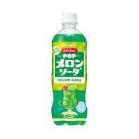 산토리 POP 메론소다 600ml / 멜론소다 음료 / 일본 음료수