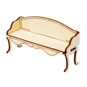 파스텔클레이 DIY 미니어처 가구 소파 D형 4세트 2장