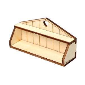 파스텔클레이 DIY 미니어처 가구 미니선반 A형 4세트 2장