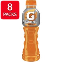 Gatorade Sports Drink 게토레이 오렌지 아이스 스포츠 드링크 이온음료 전해질 600ml 8팩