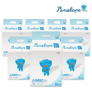 페넬로페 씬씬씬 플러스 팬티 기저귀 점보 남아용 168매
