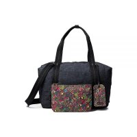 Sakroots 여성용 Go Weekender in Eco-Twill, 블랙 스피릿 사막,