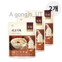 본죽 쇠고기죽 파우치 즉석죽 간편죽 햇반 330g 6개