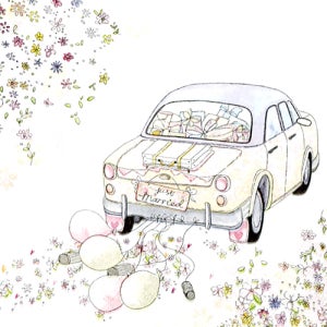 파스텔클레이 냅킨아트 13310190 Just Married 냅킨20매 33x33cm 0648