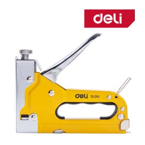 델리 3in1 타카 타카총 건 핸드 수동 목공 EDL1313